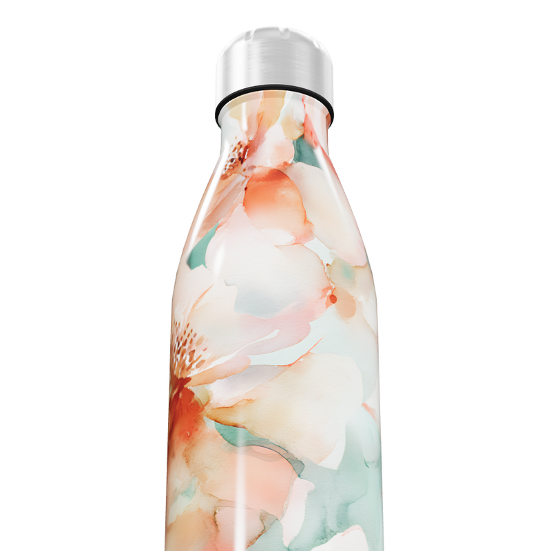 Garrafa Inox - Floral Colorida 500ml