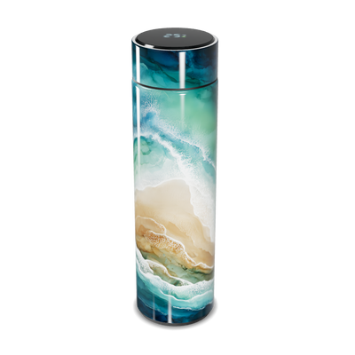 Garrafa Térmica Touch - Paisagem Oceânica