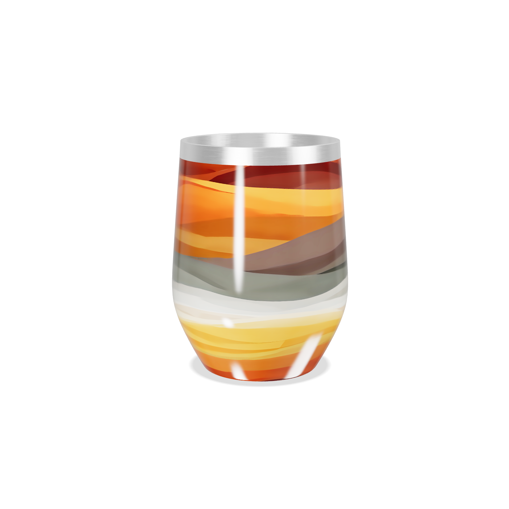 Copo Térmico Slim - Estampado Multicolorido