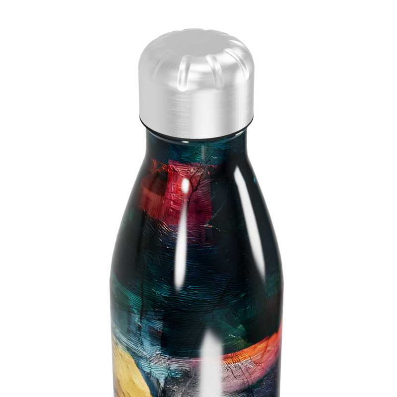Garrafa Inox - Multicolorida Estampa Artística