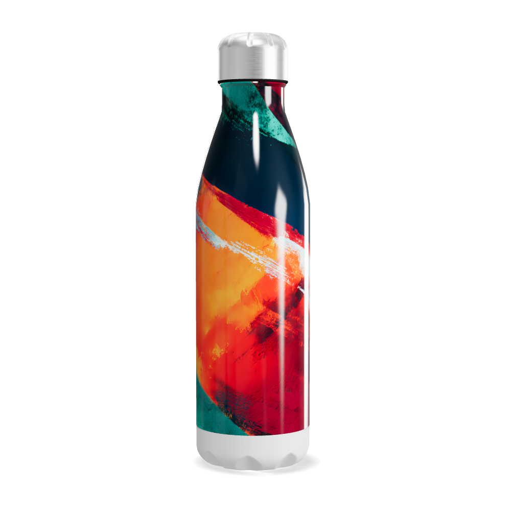 Garrafa Inox Estampada Colorida