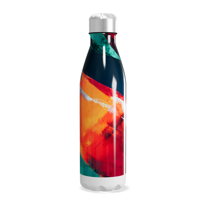 Garrafa Inox Estampada Colorida