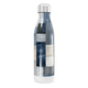 Garrafa Inox - Estampa Azul e Cinza
