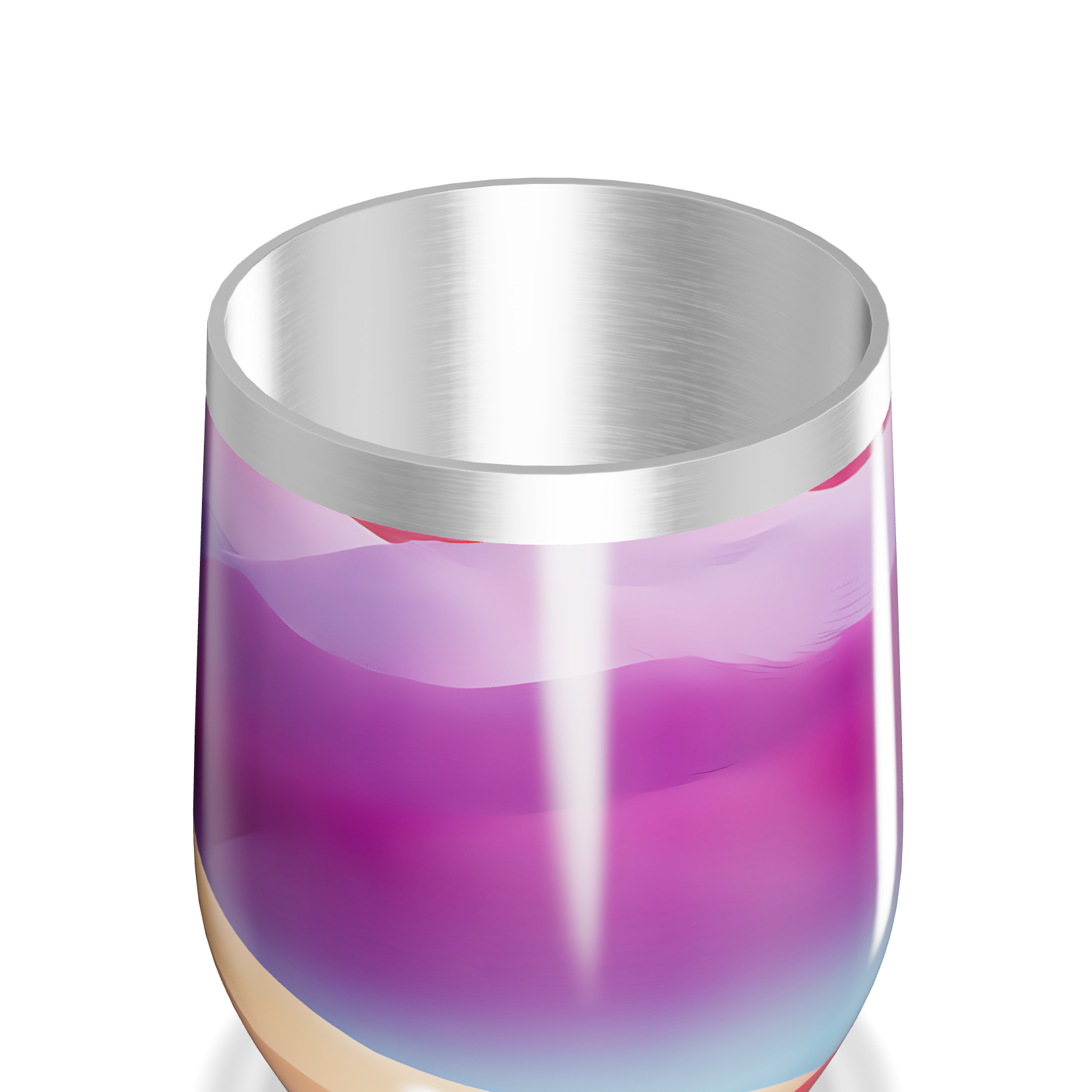 Copo Térmico Slim - Colorido em Aço Inox