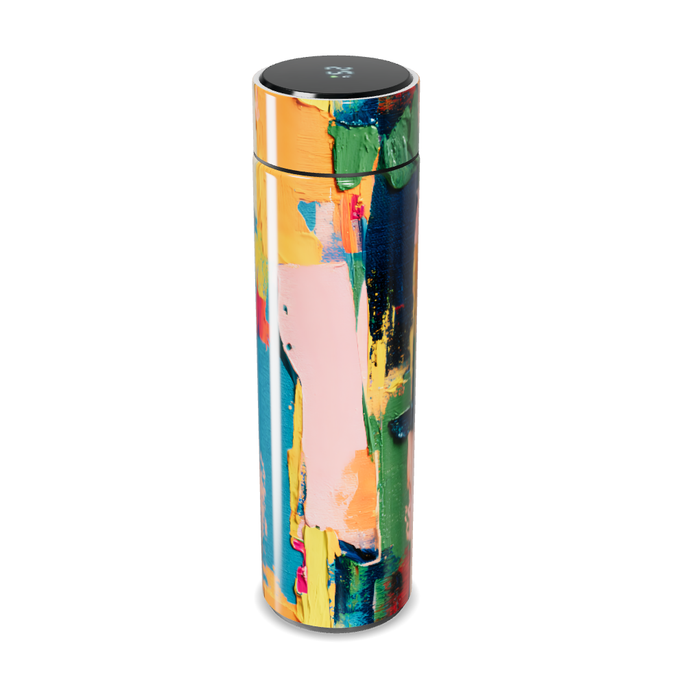 Garrafa Térmica Touch - Colorida com Tela LED