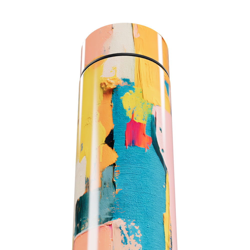 Garrafa Térmica Touch - Colorida com Tela LED