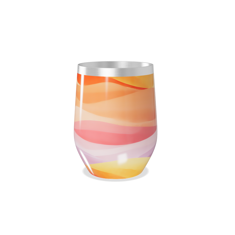 Copo Térmico Slim - Multicolorido Inox