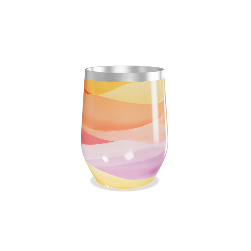 Copo Térmico Slim - Multicolorido Inox