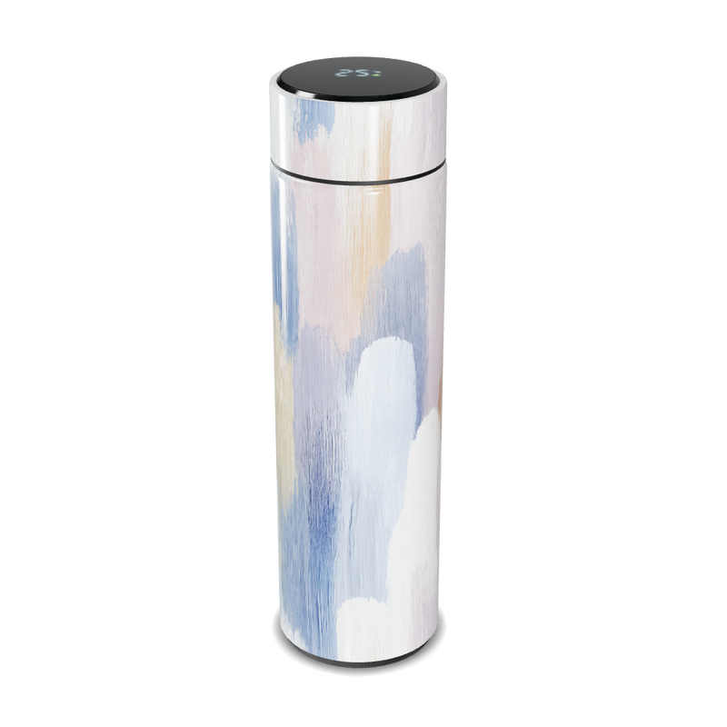 Garrafa Térmica Touch - Estampa Pastel Artística