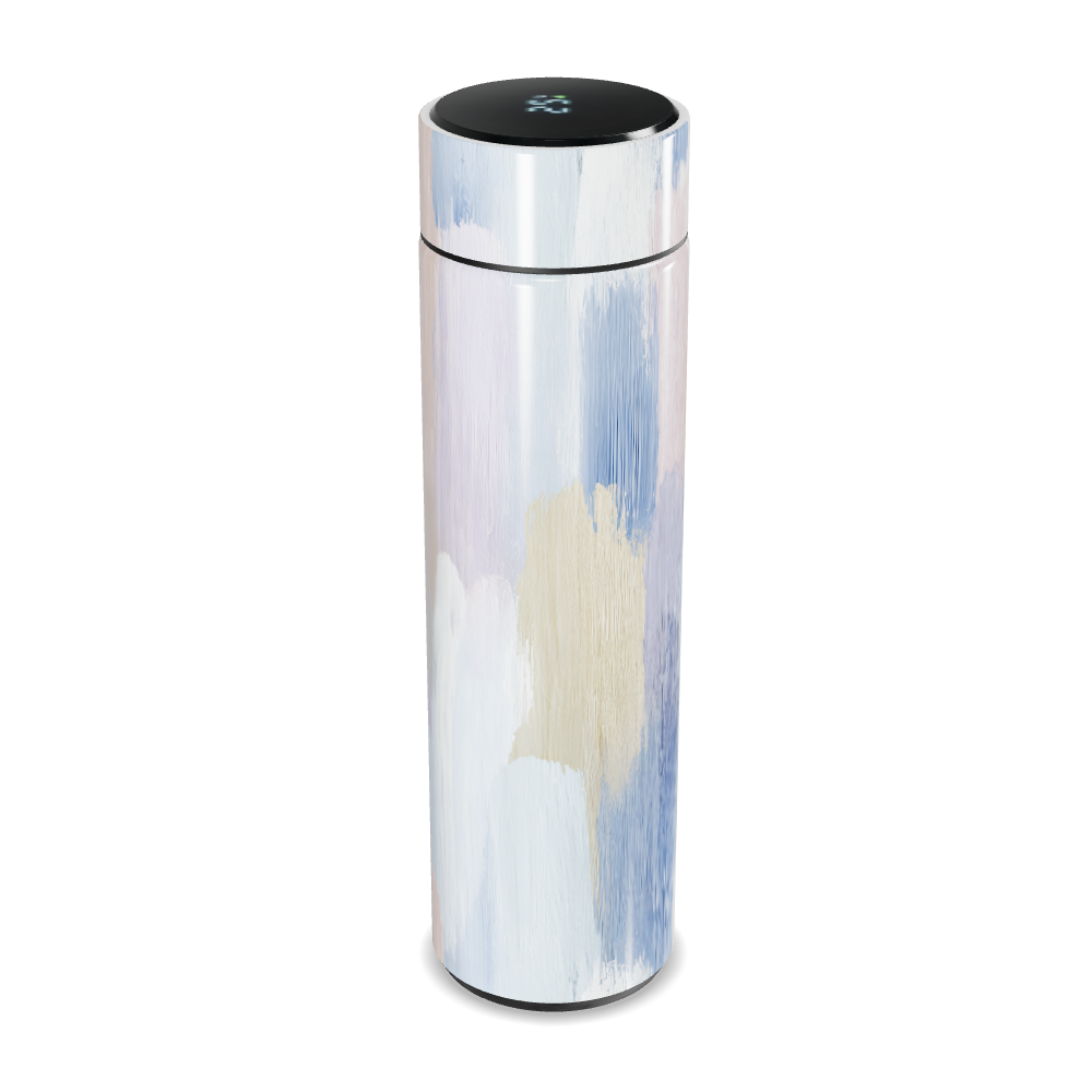 Garrafa Térmica Touch - Estampa Pastel Artística