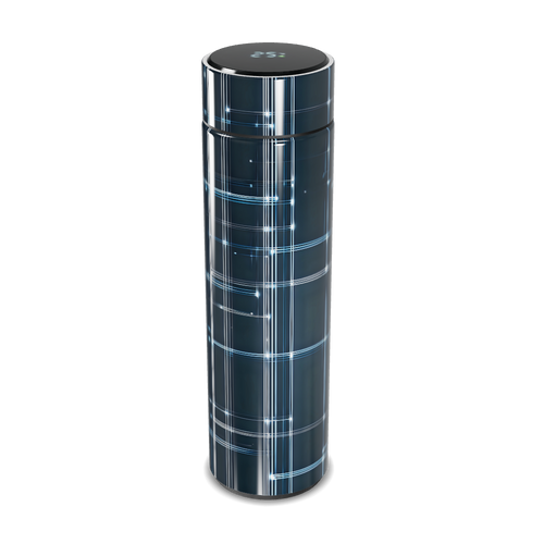 Garrafa Térmica Touch - Com visor digital xadrez