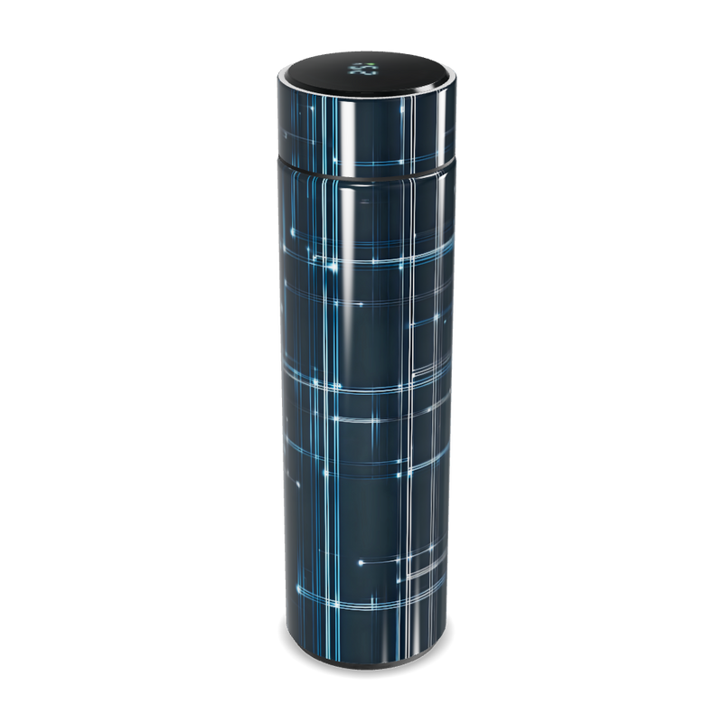 Garrafa Térmica Touch - Com visor digital xadrez