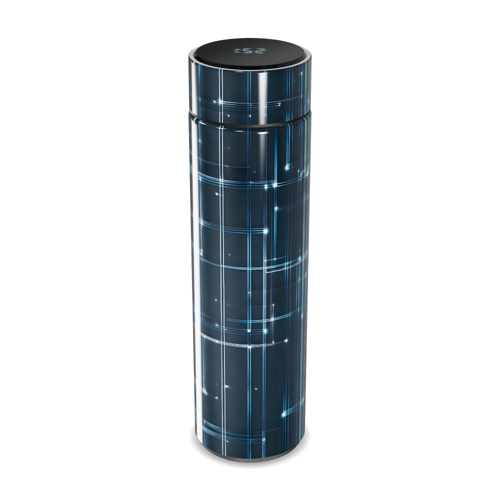 Garrafa Térmica Touch - Com visor digital xadrez