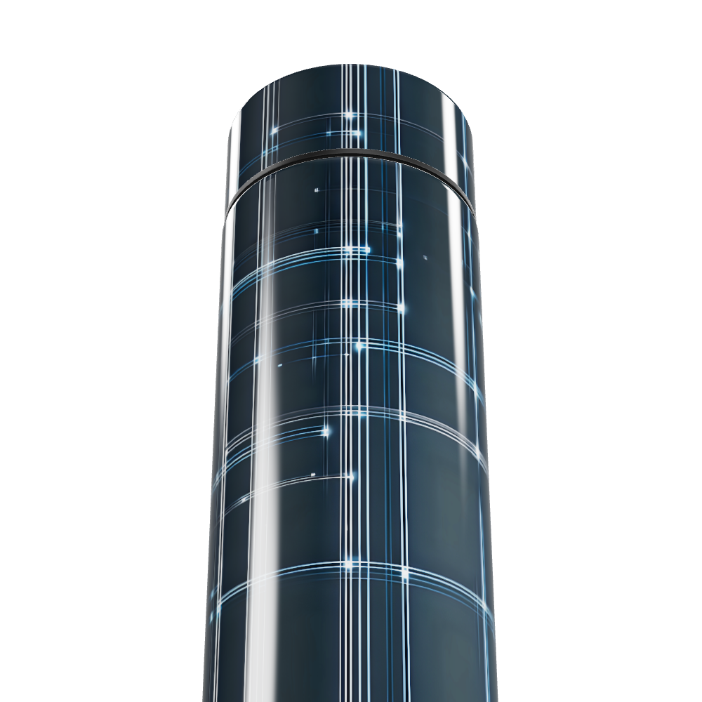 Garrafa Térmica Touch - Com visor digital xadrez