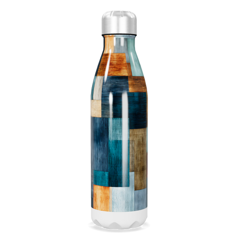 Garrafa Inox Estampada - Multicolor Moderna