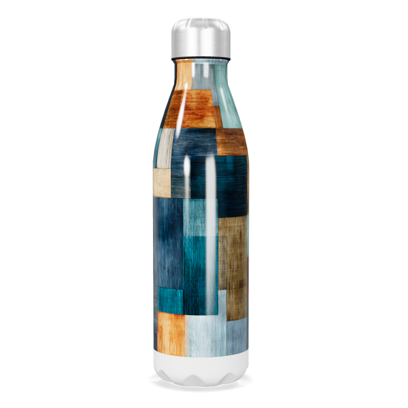 Garrafa Inox Estampada - Multicolor Moderna