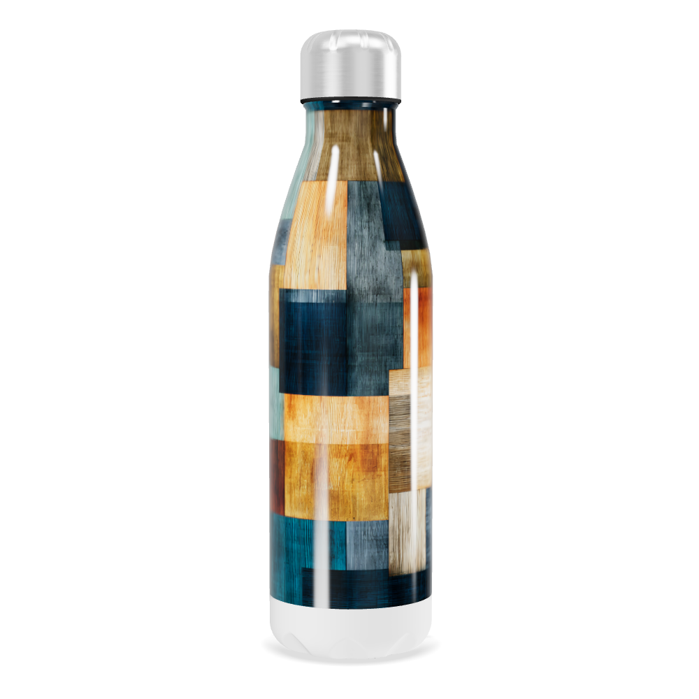 Garrafa Inox Estampada - Multicolor Moderna