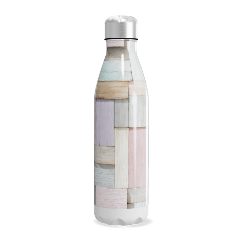 Garrafa Inox - Estampa Multicolorida