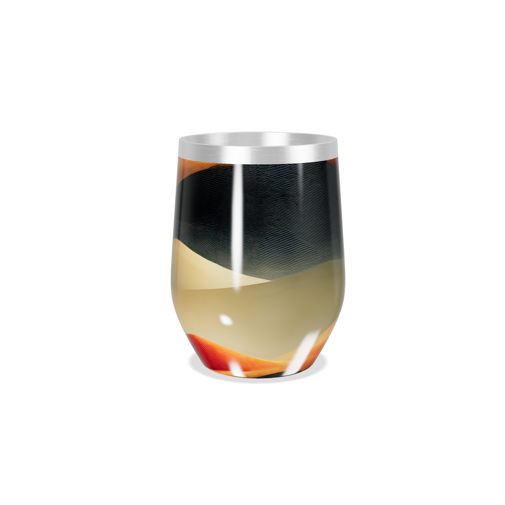 Copo Térmico Slim - Estampado Colorido Inox