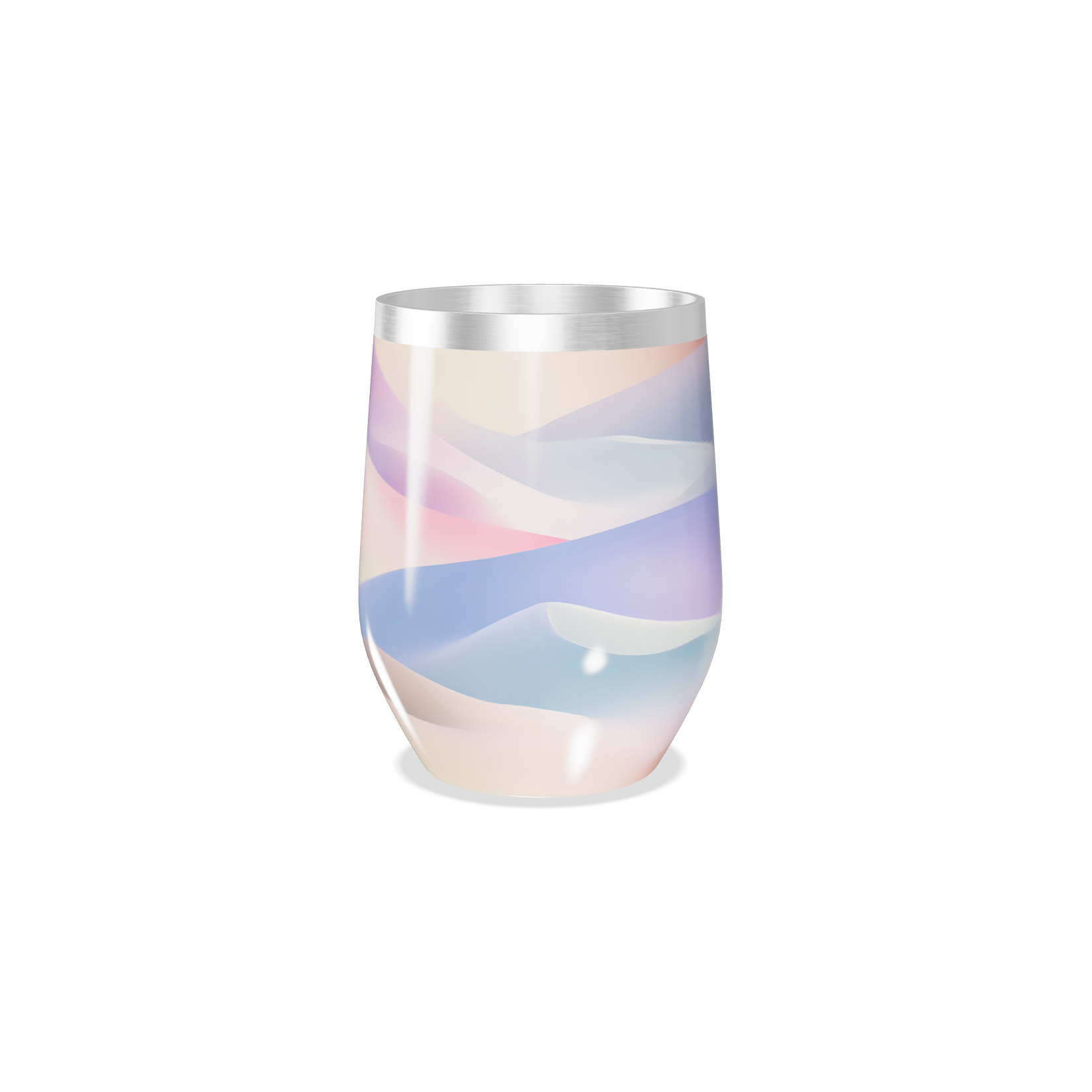 Copo Térmico Slim - Estampa Degradê Multicolor