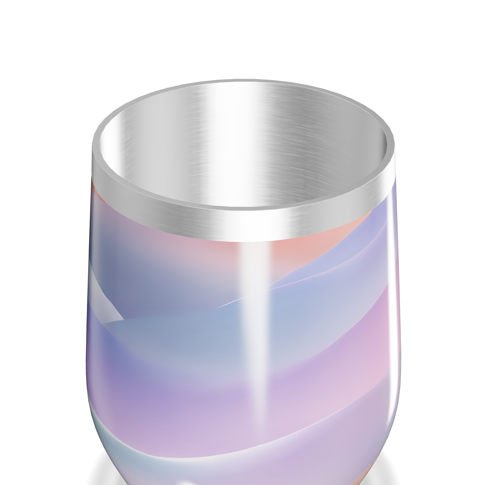 Copo Térmico Slim - Estampa Degradê Multicolor