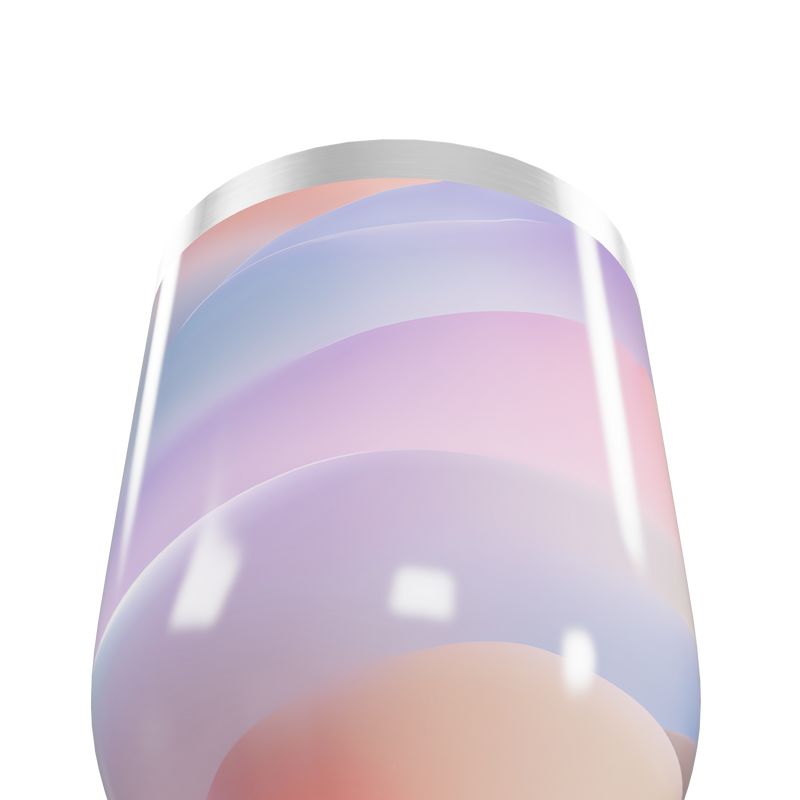 Copo Térmico Slim - Estampa Degradê Multicolor