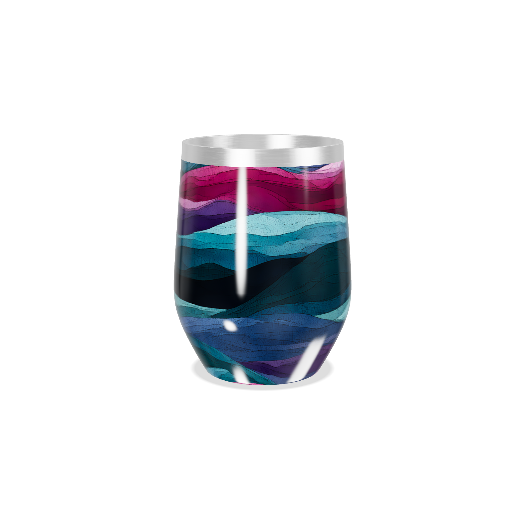 Copo Térmico Slim - Estampado Multicolorido