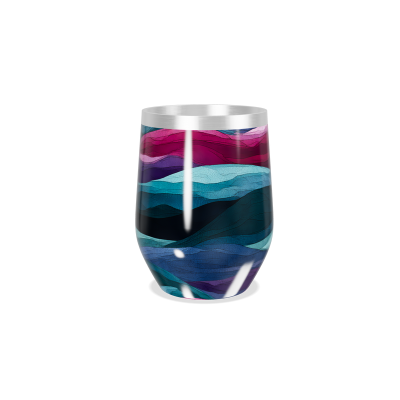 Copo Térmico Slim - Estampado Multicolorido