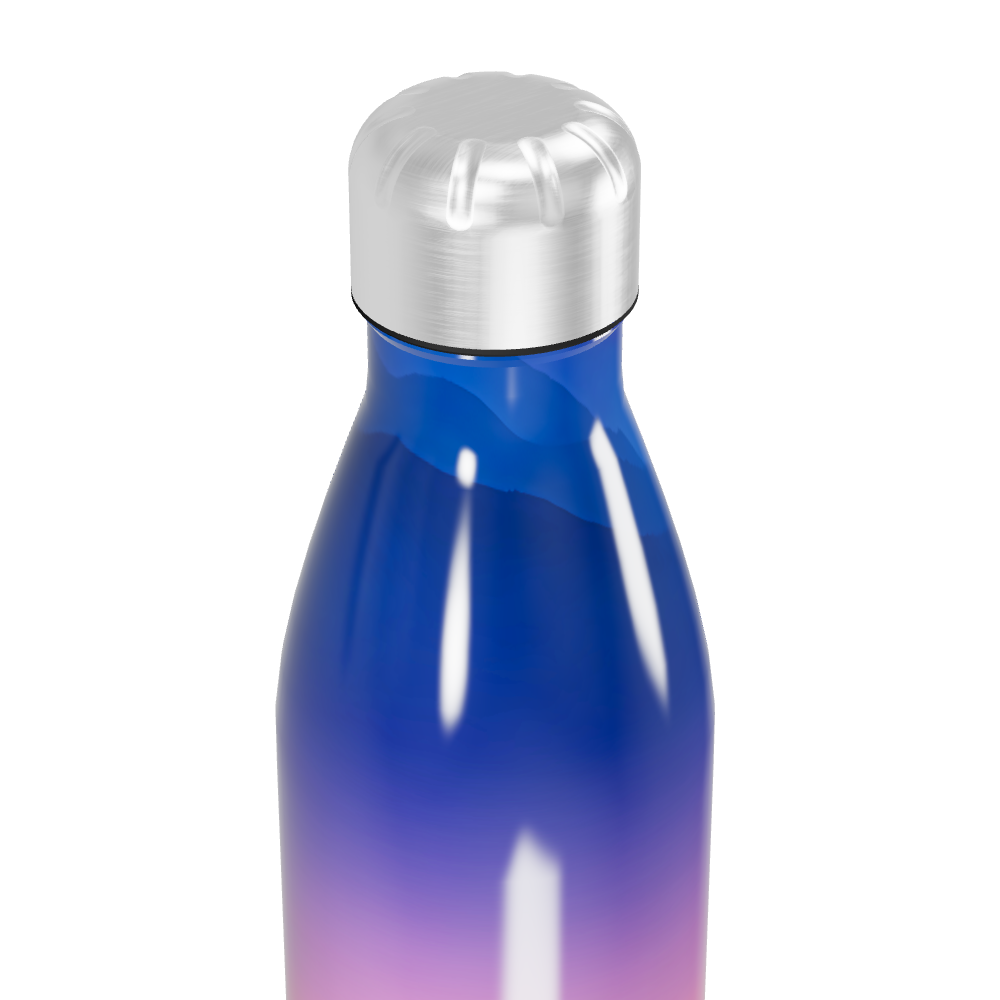 Garrafa Inox - Azul Gradiente 500ml