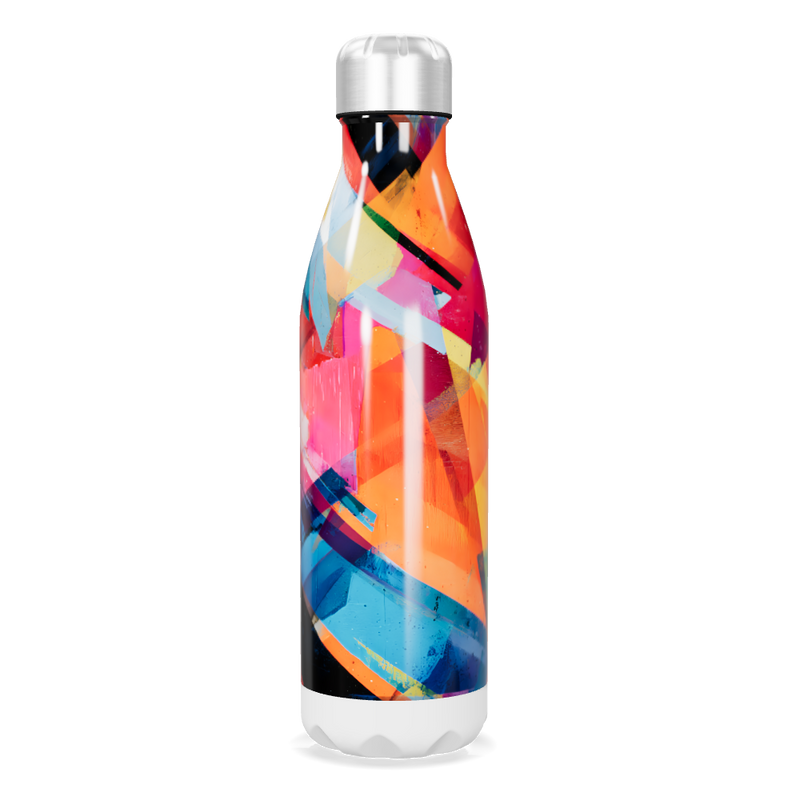 Garrafa Inox - Estampa Colorida