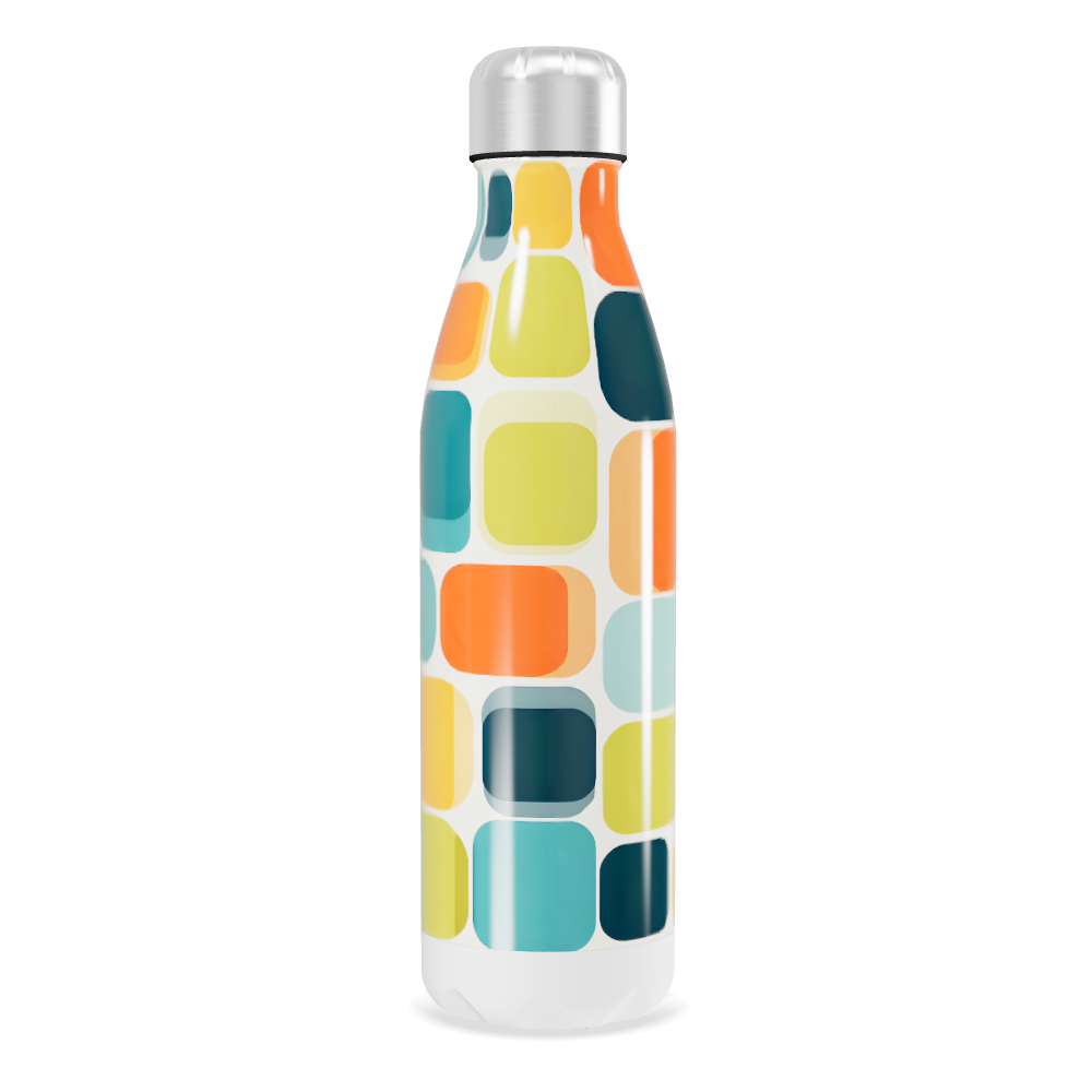 Garrafa Inox - Estampada Colorida