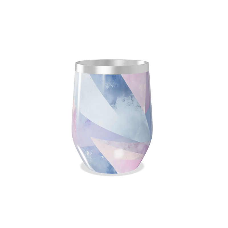 Copo Térmico Slim - Estampa Pastel Aço Inox