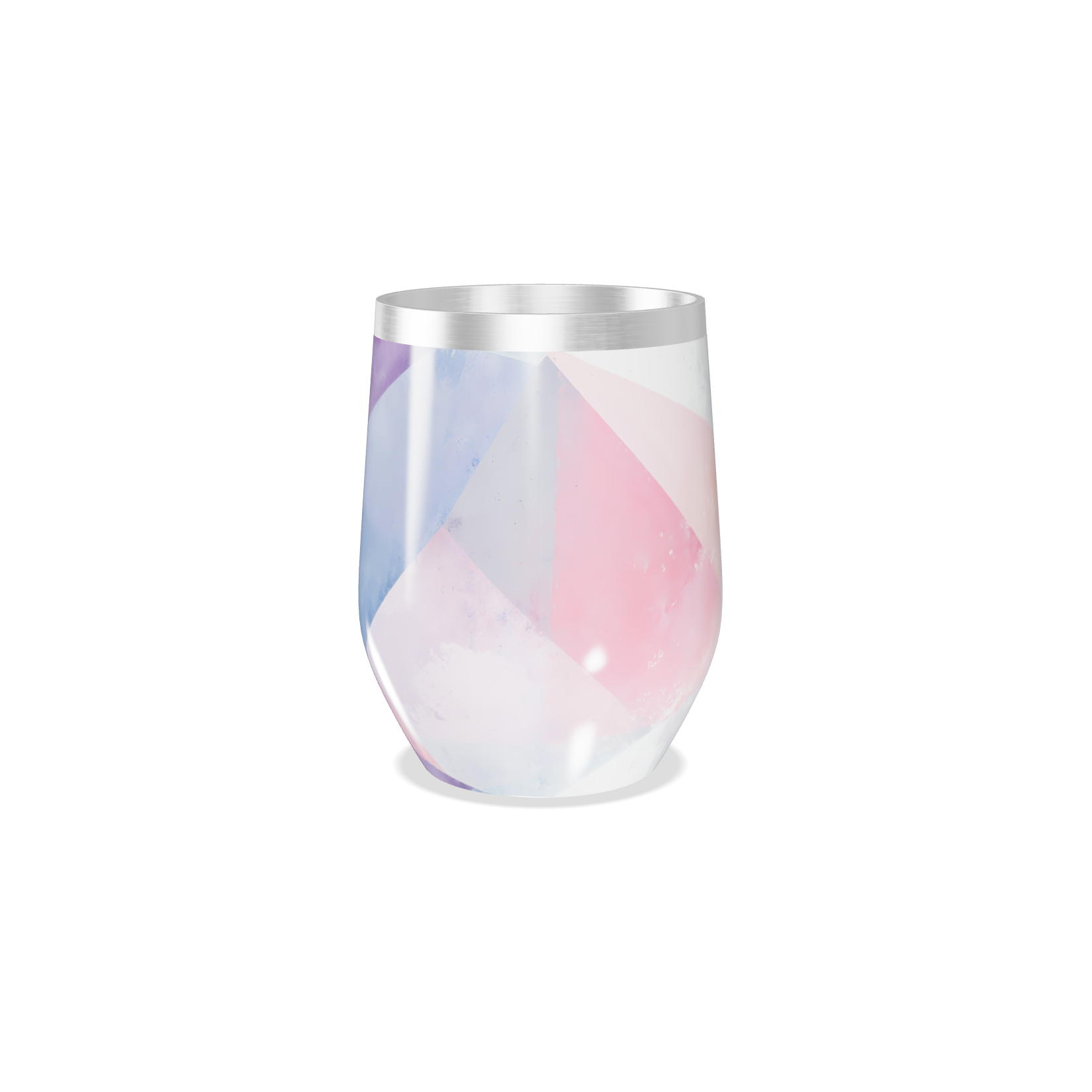 Copo Térmico Slim - Estampa Pastel Aço Inox