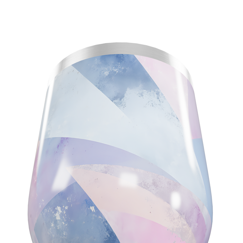 Copo Térmico Slim - Estampa Pastel Aço Inox