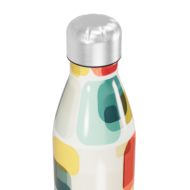 Garrafa Inox Estampada Colorida 500ml
