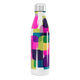 Garrafa Inox - Colorida com Desenhos Geométricos