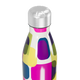 Garrafa Inox - Colorida com Desenhos Geométricos