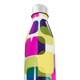 Garrafa Inox - Colorida com Desenhos Geométricos