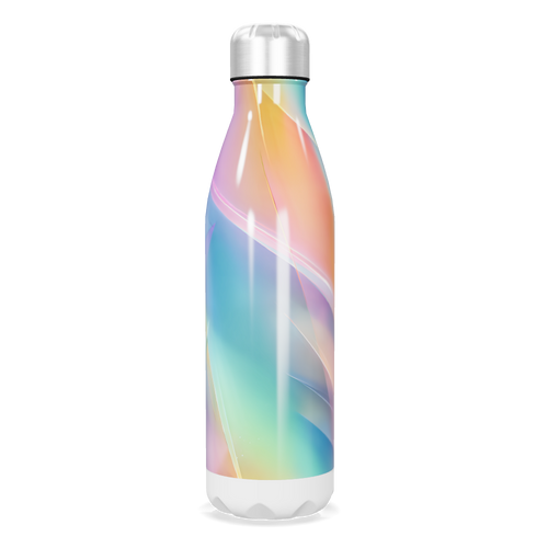 Garrafa Inox - Iridescente Multicolorida