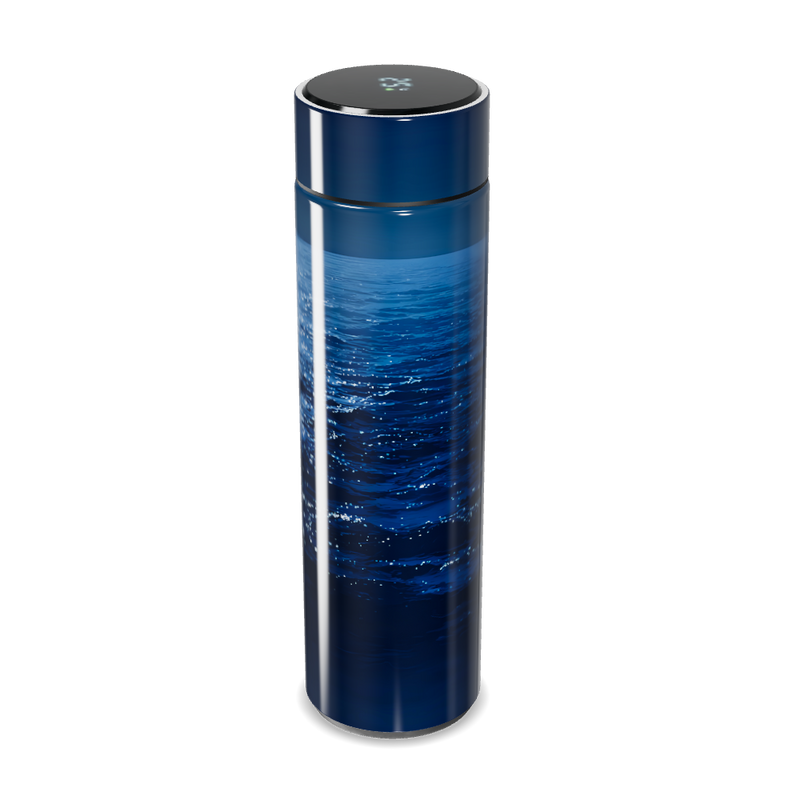 Garrafa Térmica Touch - Azul com Display Digital