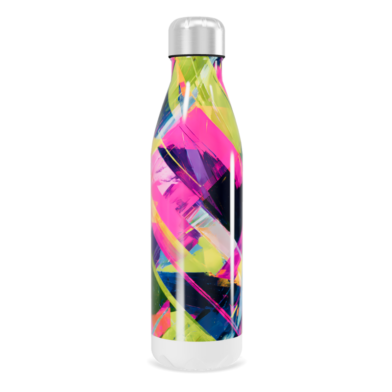Garrafa Inox - Colorida Abstrata 500ml