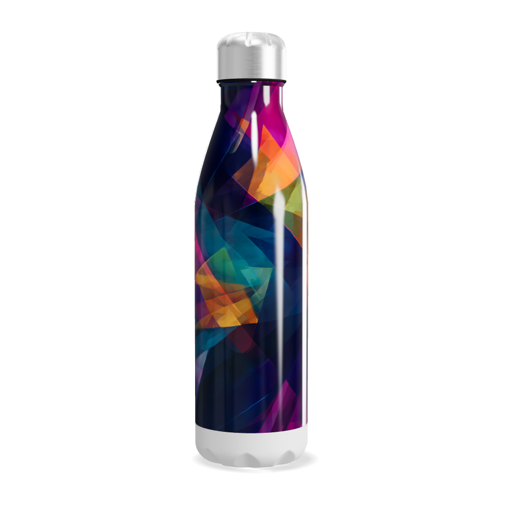 Garrafa Inox - Estampa Multicolorida
