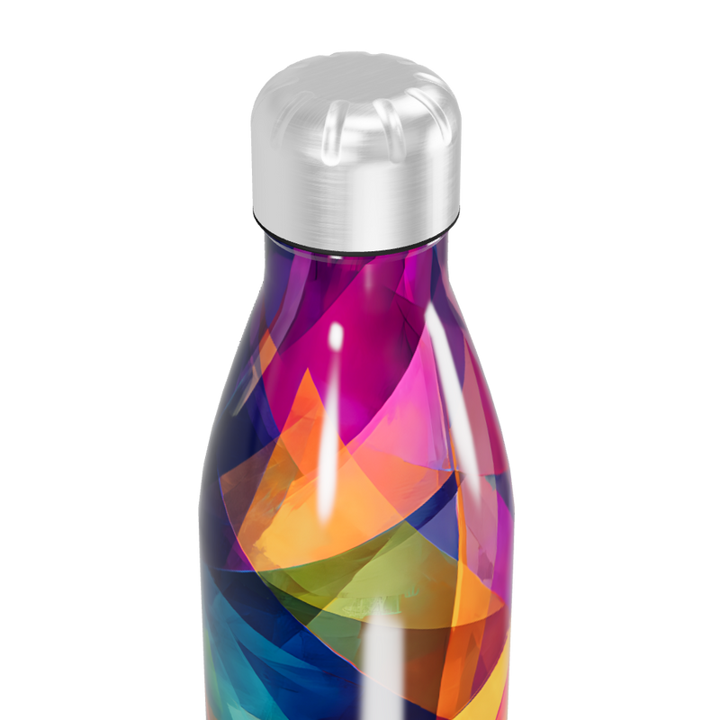Garrafa Inox - Estampa Multicolorida