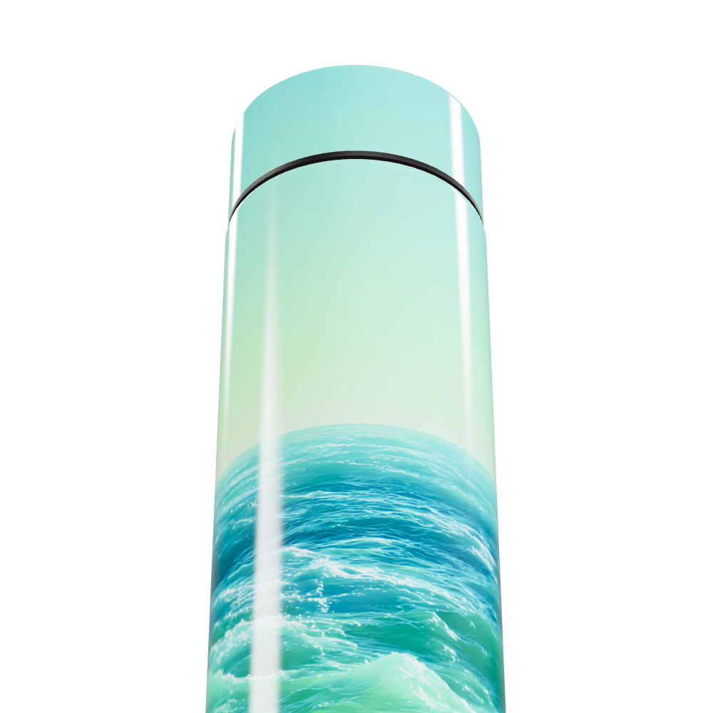 Garrafa Térmica Touch - Estampa Oceano