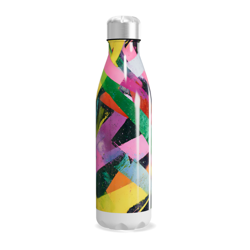 Garrafa Inox - Estampada Colorida