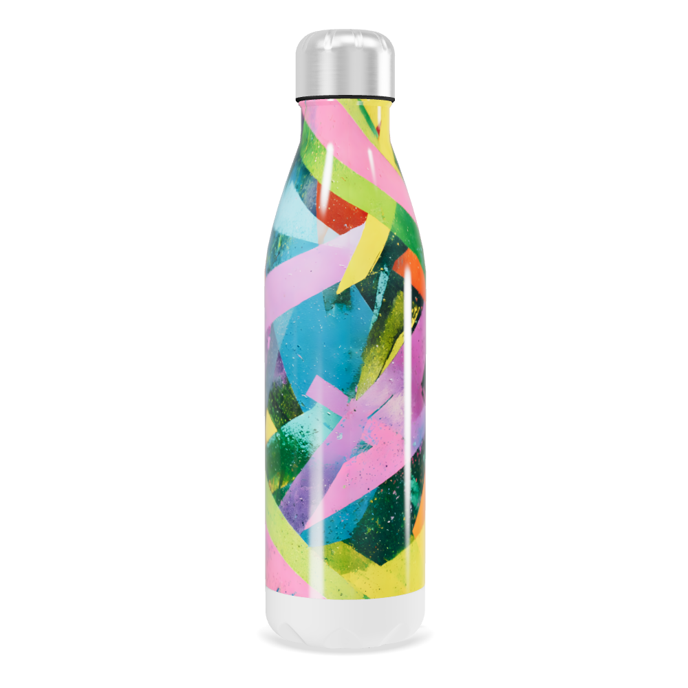 Garrafa Inox - Estampada Colorida