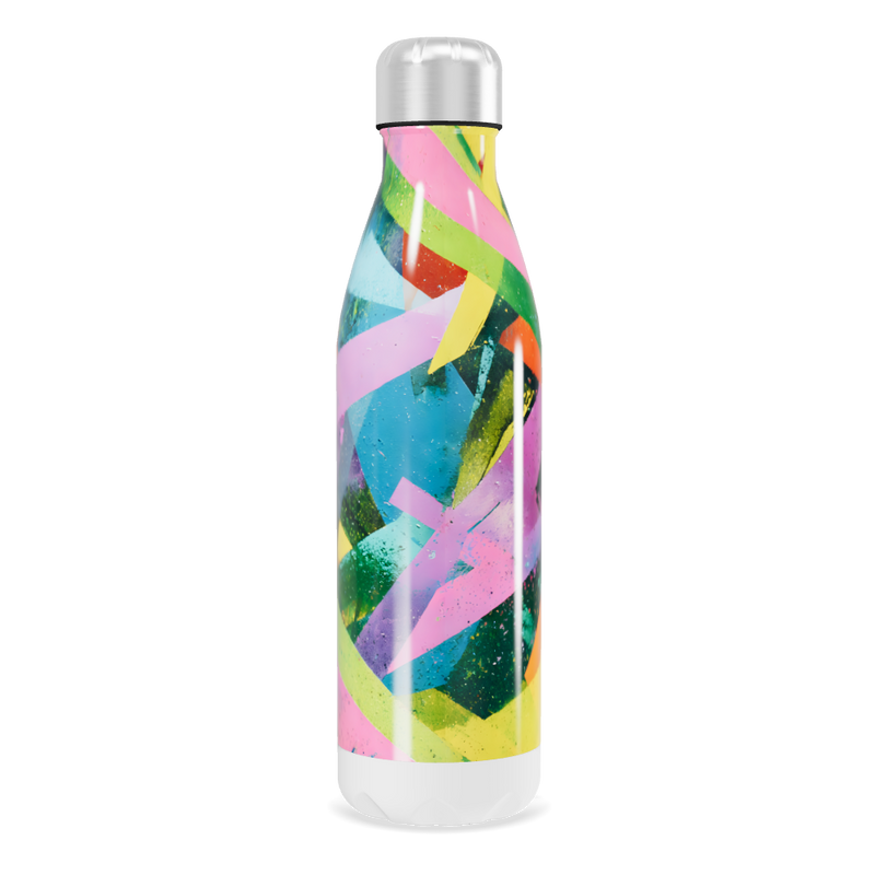 Garrafa Inox - Estampada Colorida