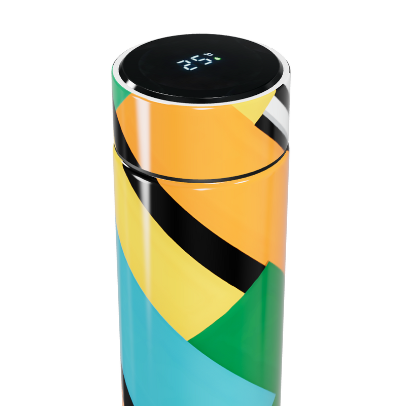 Garrafa Térmica Touch - Estampa Colorida