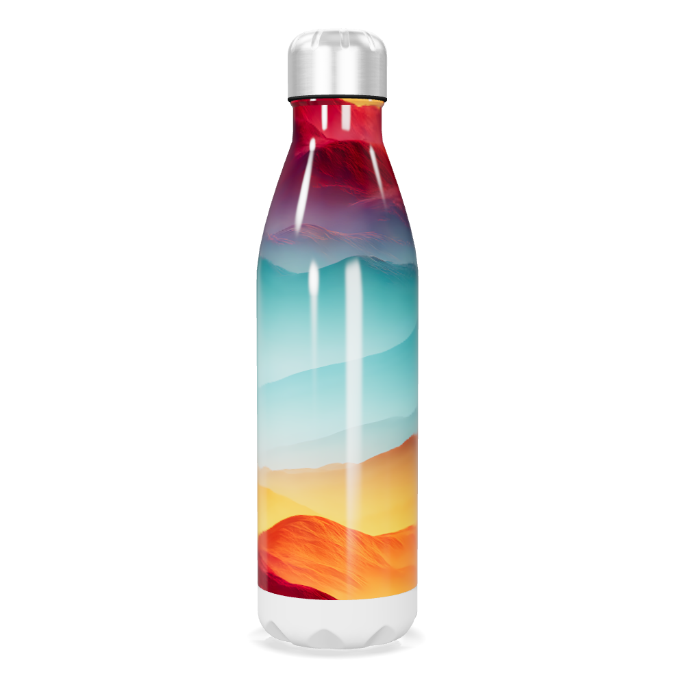 Garrafa Inox - Estampa Colorida