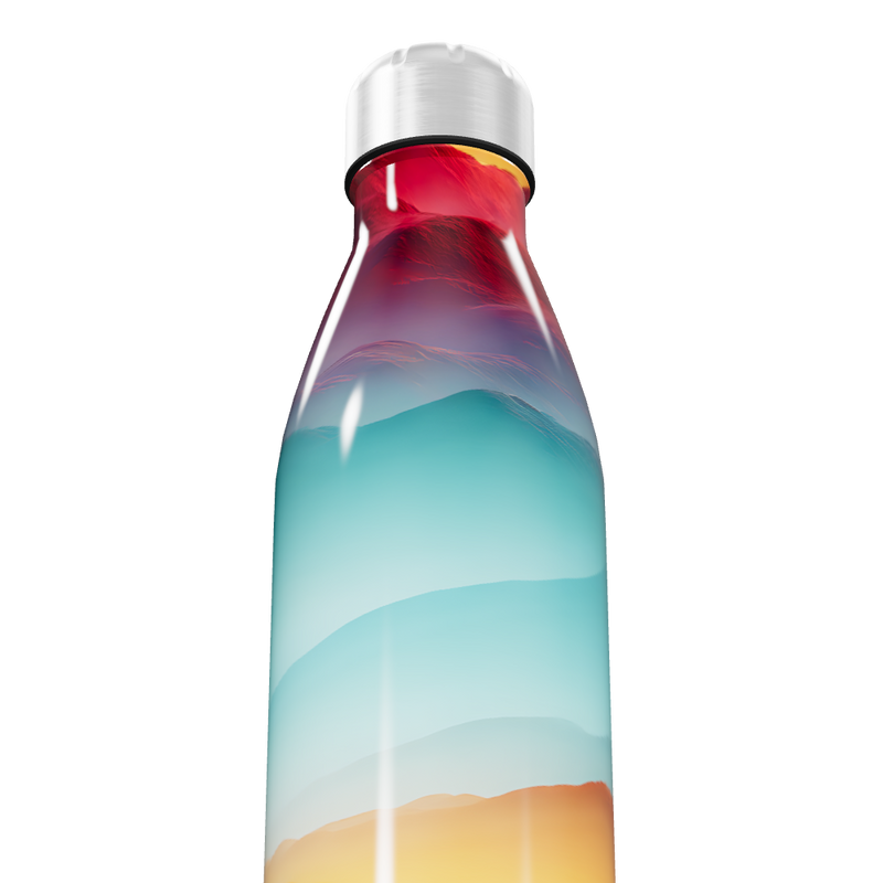 Garrafa Inox - Estampa Colorida